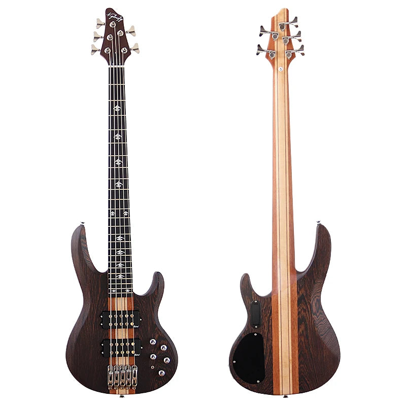 Neck-Through 5-String Active Electric Bass