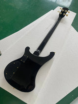 Purple 4-String Electric Bass