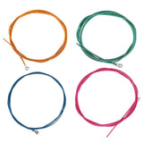 4-String Colorful Bass String Set