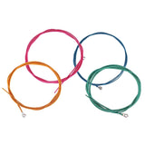 4-String Colorful Bass String Set