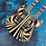12+6 Double-Neck Electric Guitar