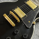 LP-Style Electric Guitar — Black