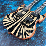 12+6 Double-Neck Electric Guitar